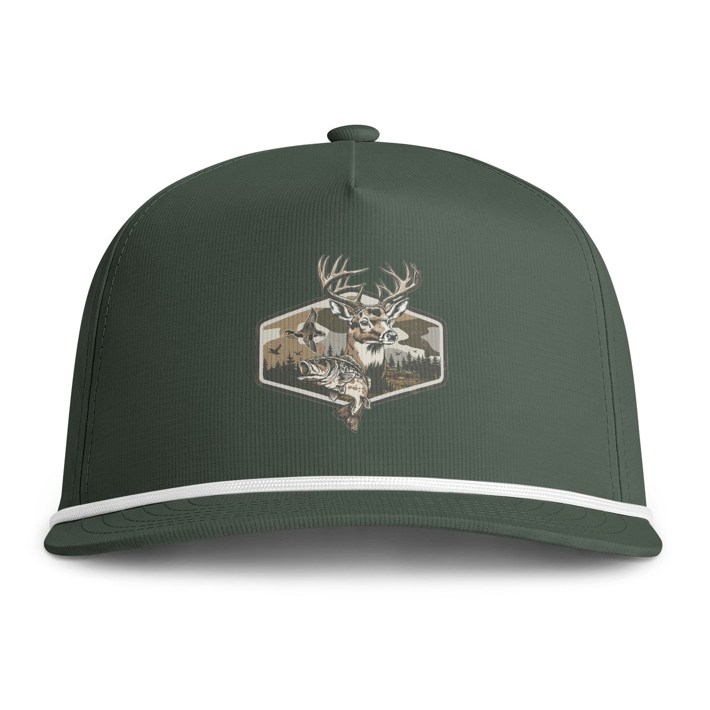Deer Mountain Patch Rope Cap
