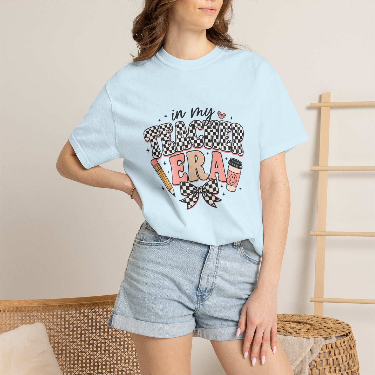 T-Shirt — "In My Teacher Era" Cute Teacher Graphic Tee