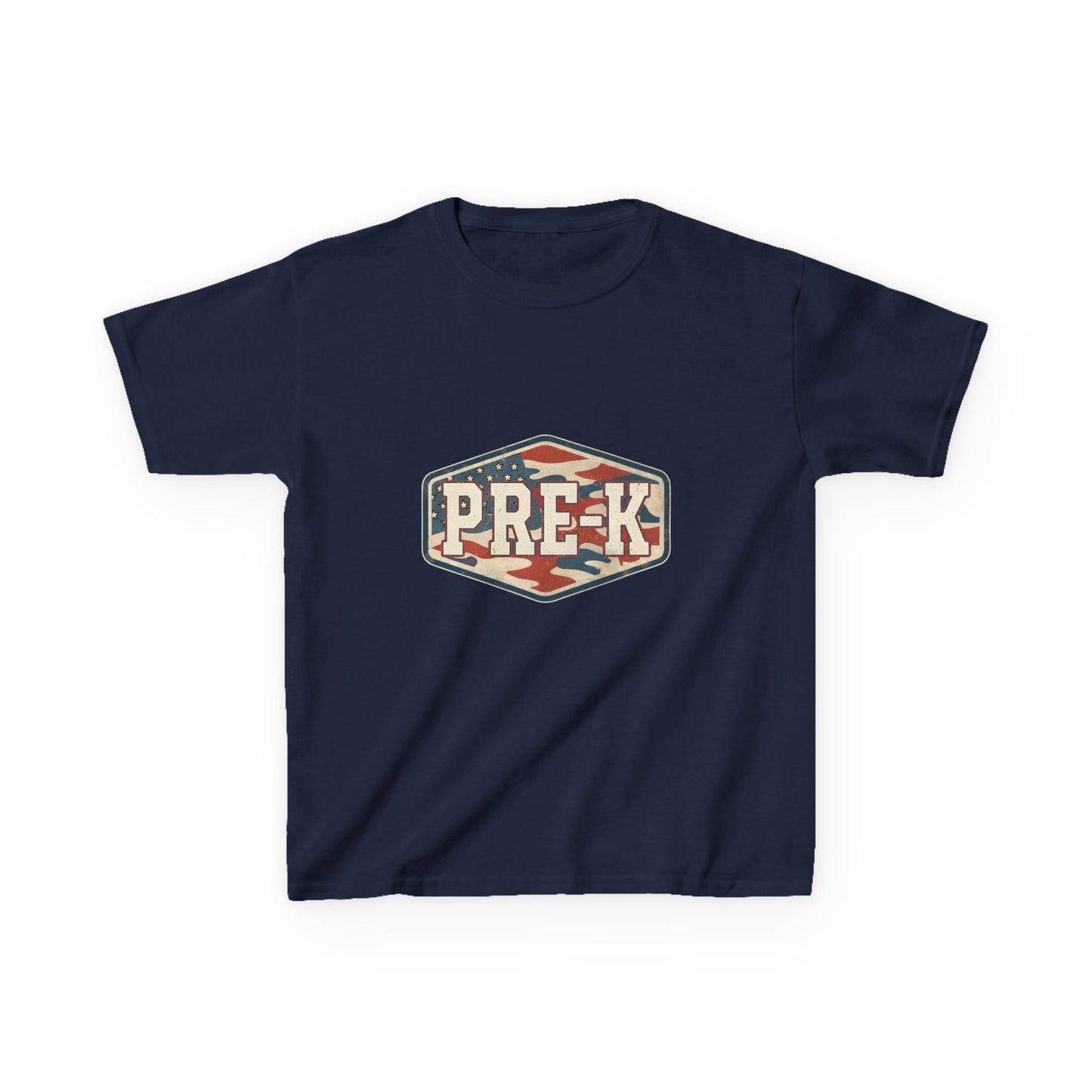 Pre-K Kids T-Shirt — Vintage Camo PRE-K Shirt for Preschoolers