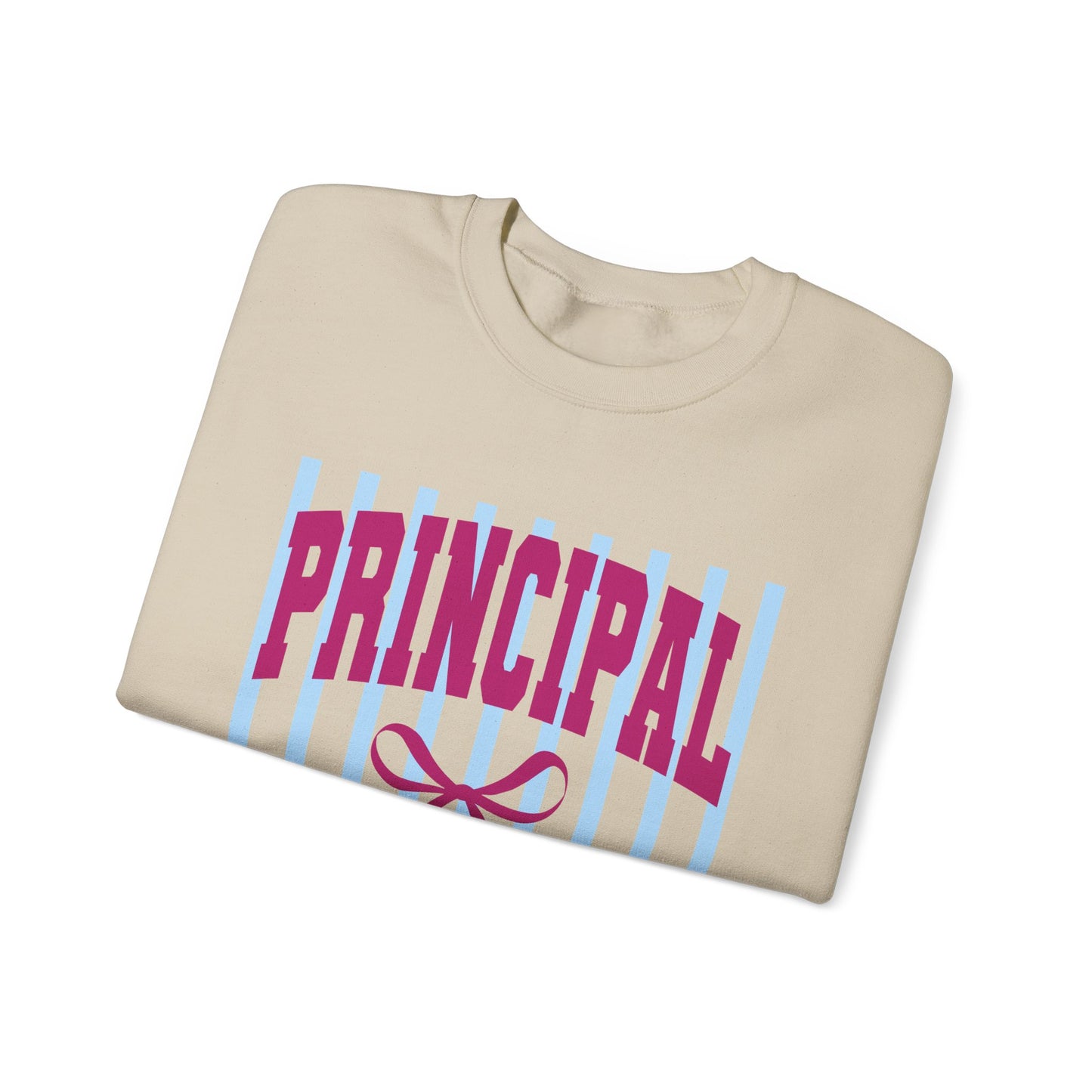 Principal Crewneck Sweatshirt — Cute School Administrator Gift