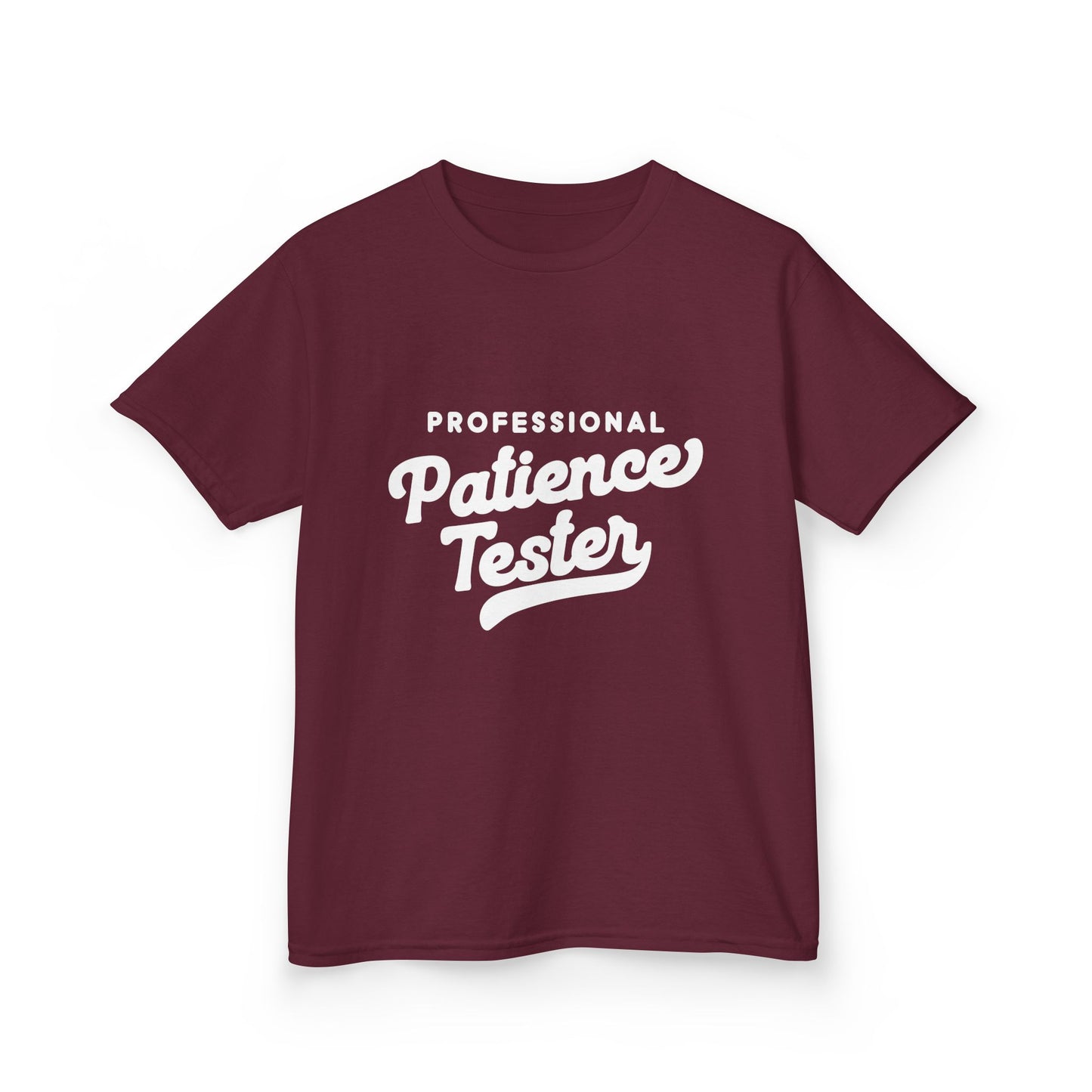 Kids T‑Shirt — "Professional Patience Tester" Funny Graphic Tee for Children