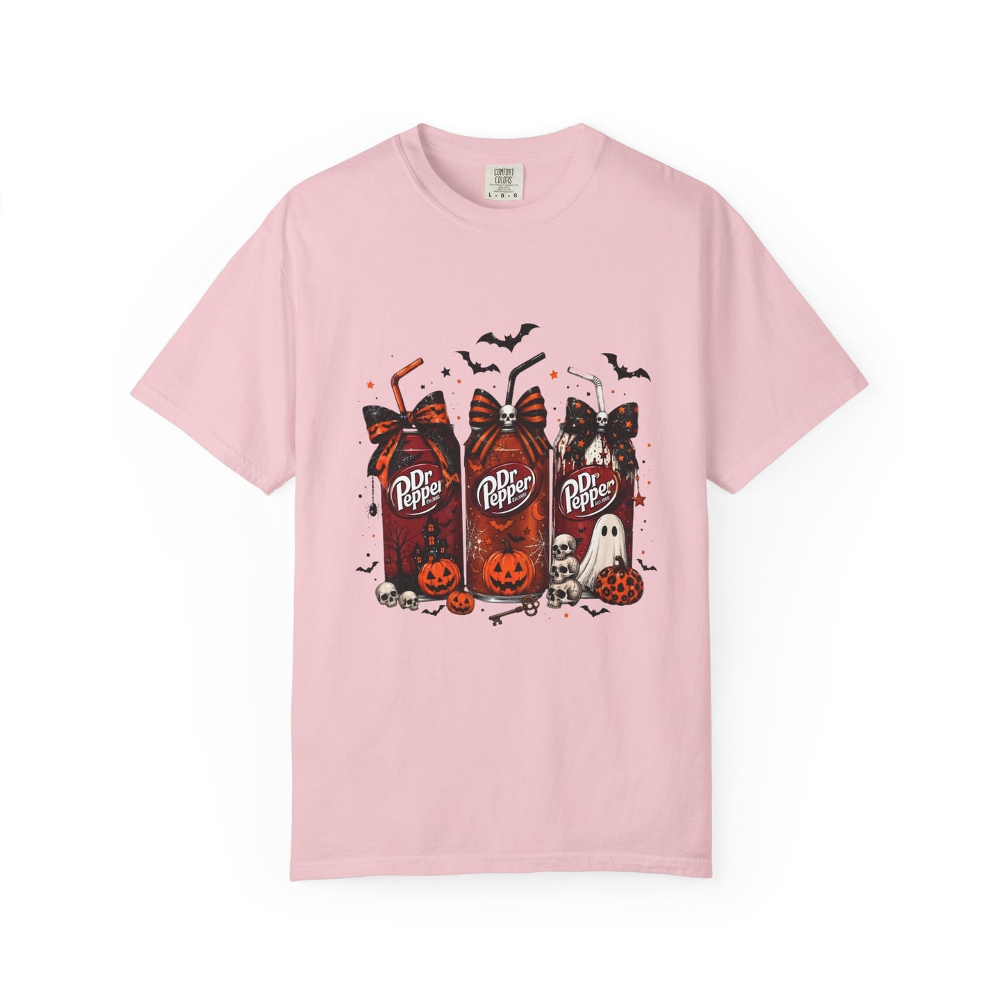 Halloween Dr Pepper Candy Bar T-Shirt — Cute Spooky Soda & Pumpkin Graphic Tee