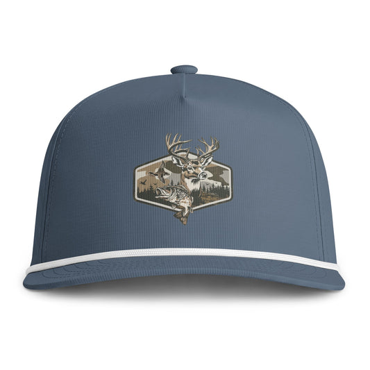 Deer Mountain Patch Rope Cap