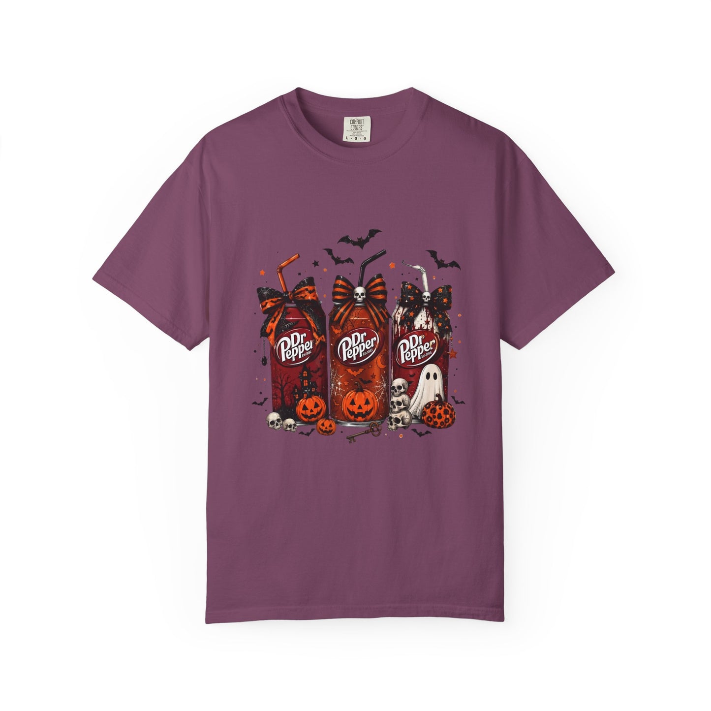 Halloween Dr Pepper Candy Bar T-Shirt — Cute Spooky Soda & Pumpkin Graphic Tee