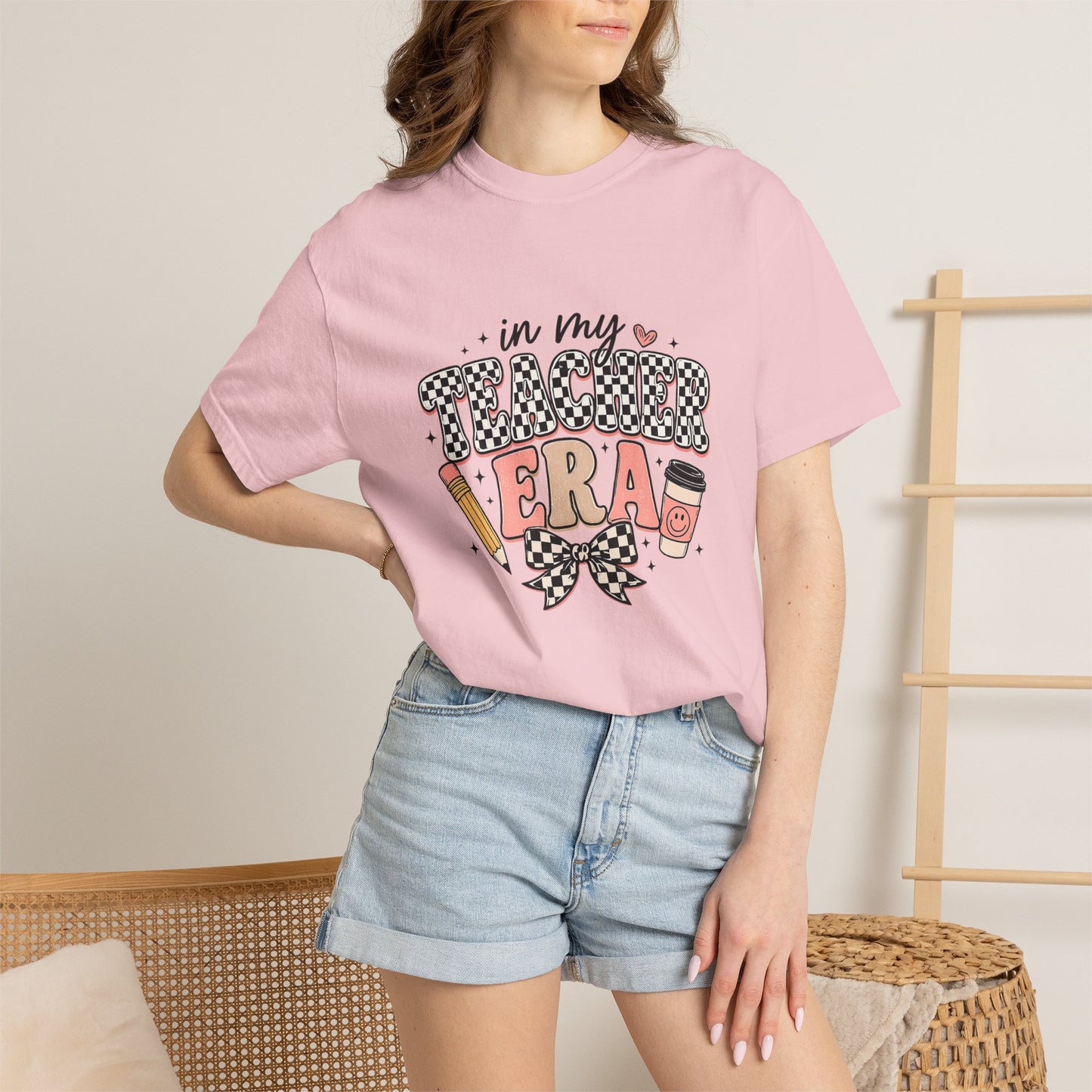 T-Shirt — "In My Teacher Era" Cute Teacher Graphic Tee