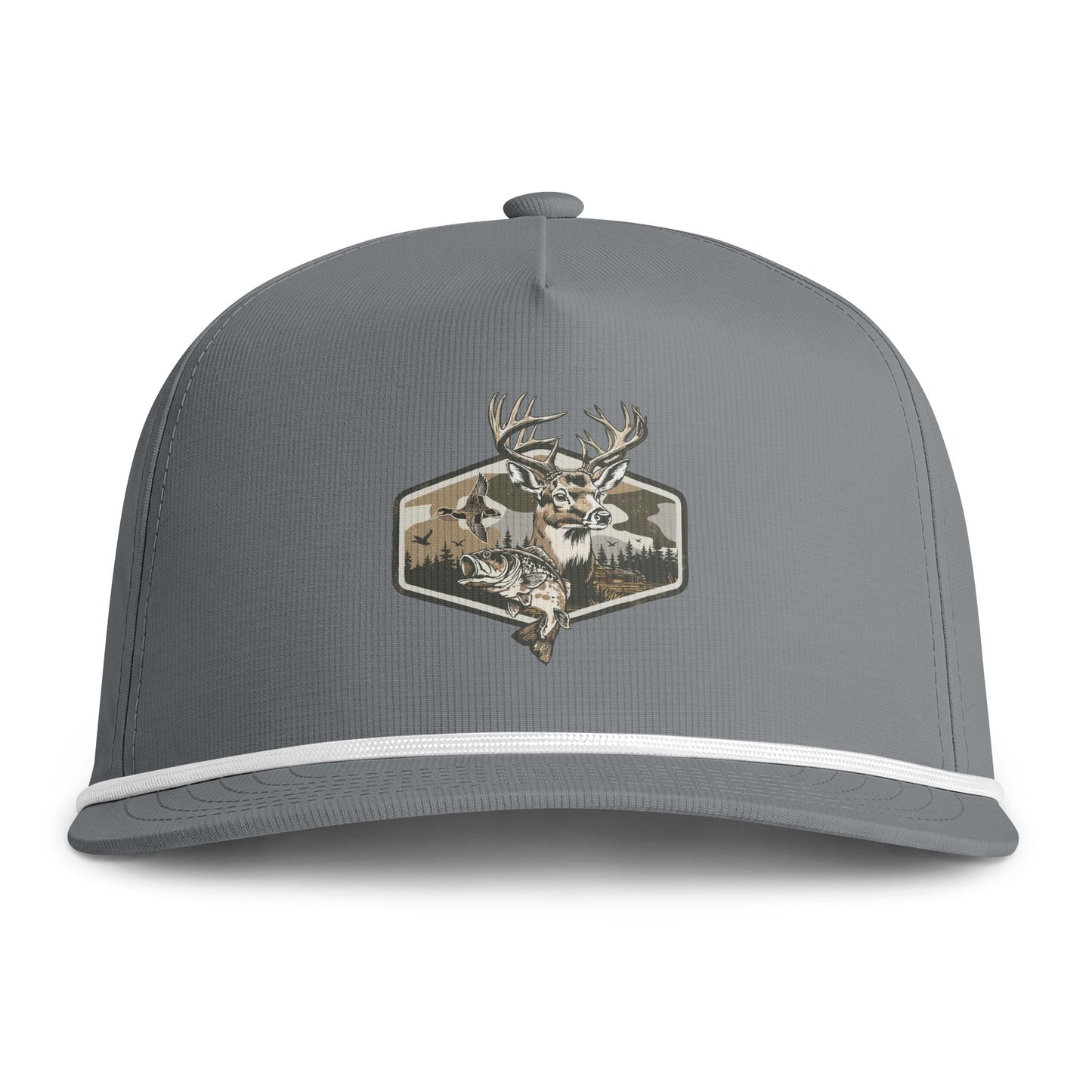 Deer Mountain Patch Rope Cap