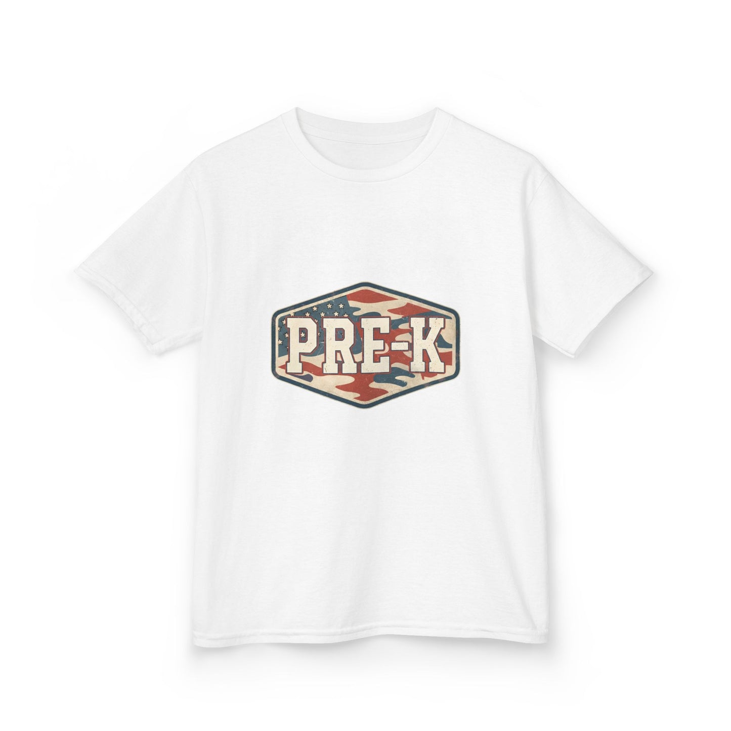 Pre-K Kids T-Shirt — Vintage Camo PRE-K Shirt for Preschoolers