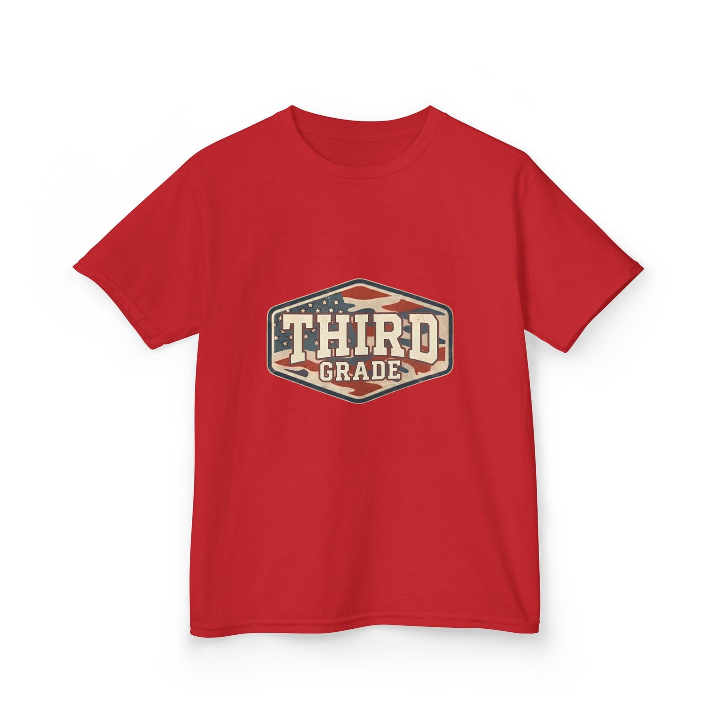 Third Grade Vintage Kids T-Shirt — Retro School Shirt for Back to School