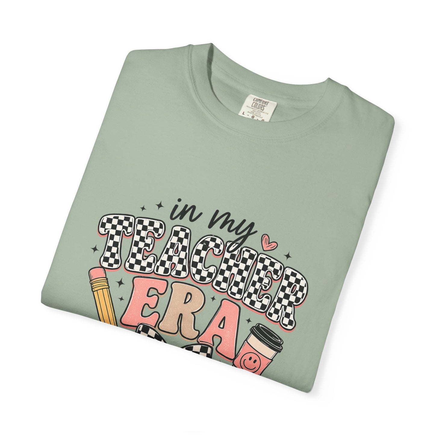 T-Shirt — "In My Teacher Era" Cute Teacher Graphic Tee