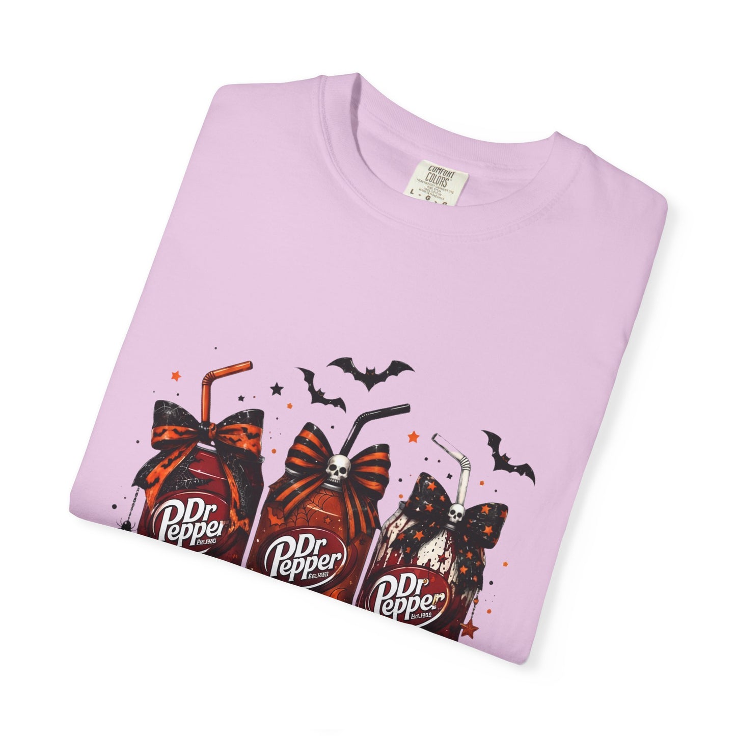Halloween Dr Pepper Candy Bar T-Shirt — Cute Spooky Soda & Pumpkin Graphic Tee