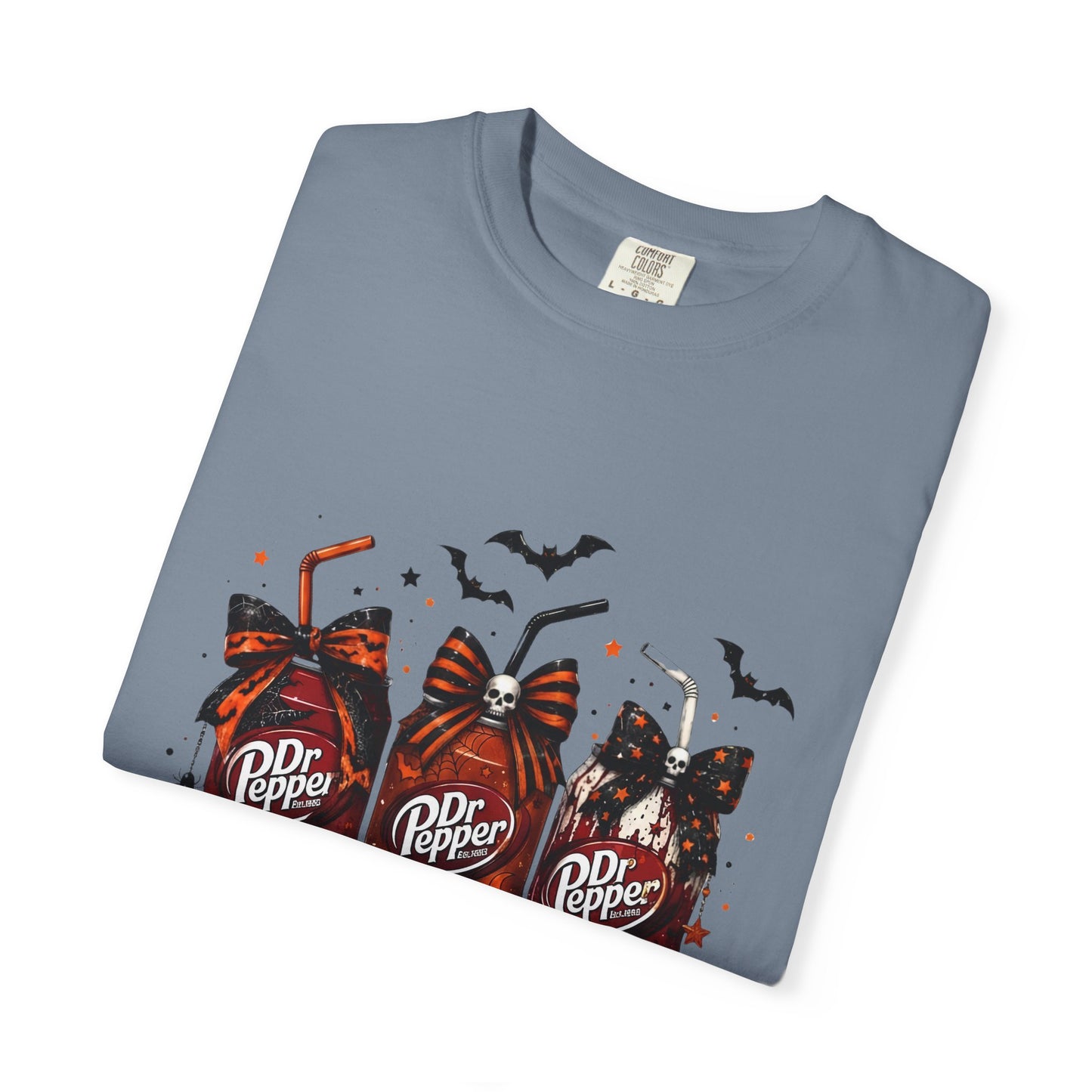 Halloween Dr Pepper Candy Bar T-Shirt — Cute Spooky Soda & Pumpkin Graphic Tee