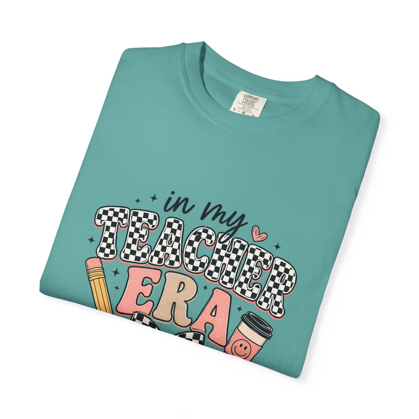 T-Shirt — "In My Teacher Era" Cute Teacher Graphic Tee