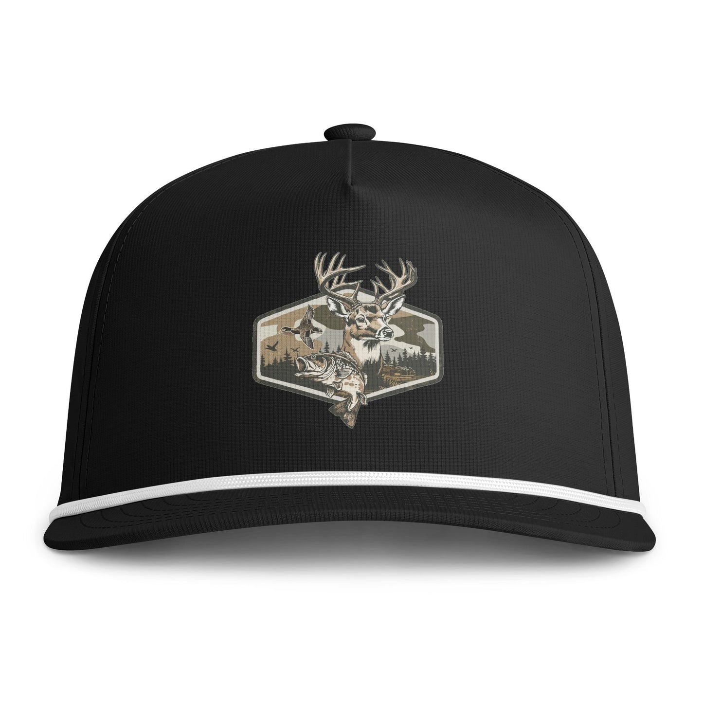 Deer Mountain Patch Rope Cap