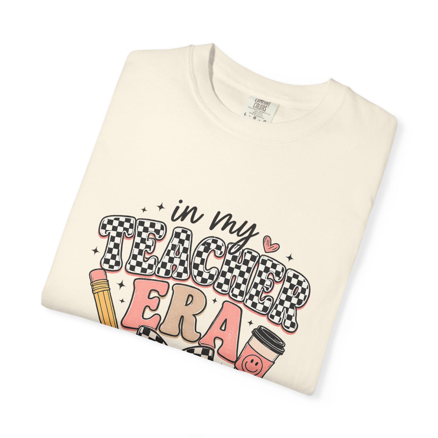 T-Shirt — "In My Teacher Era" Cute Teacher Graphic Tee