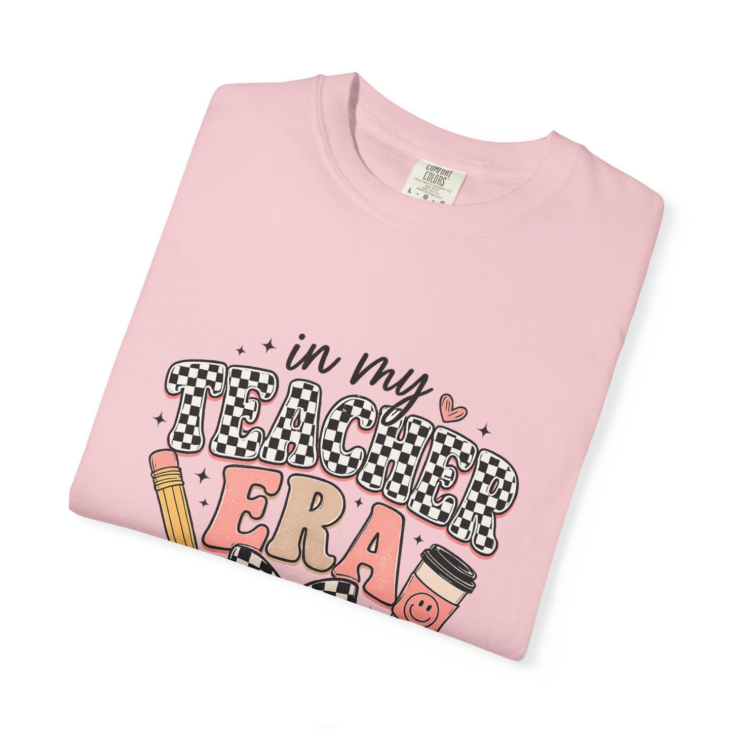 T-Shirt — "In My Teacher Era" Cute Teacher Graphic Tee
