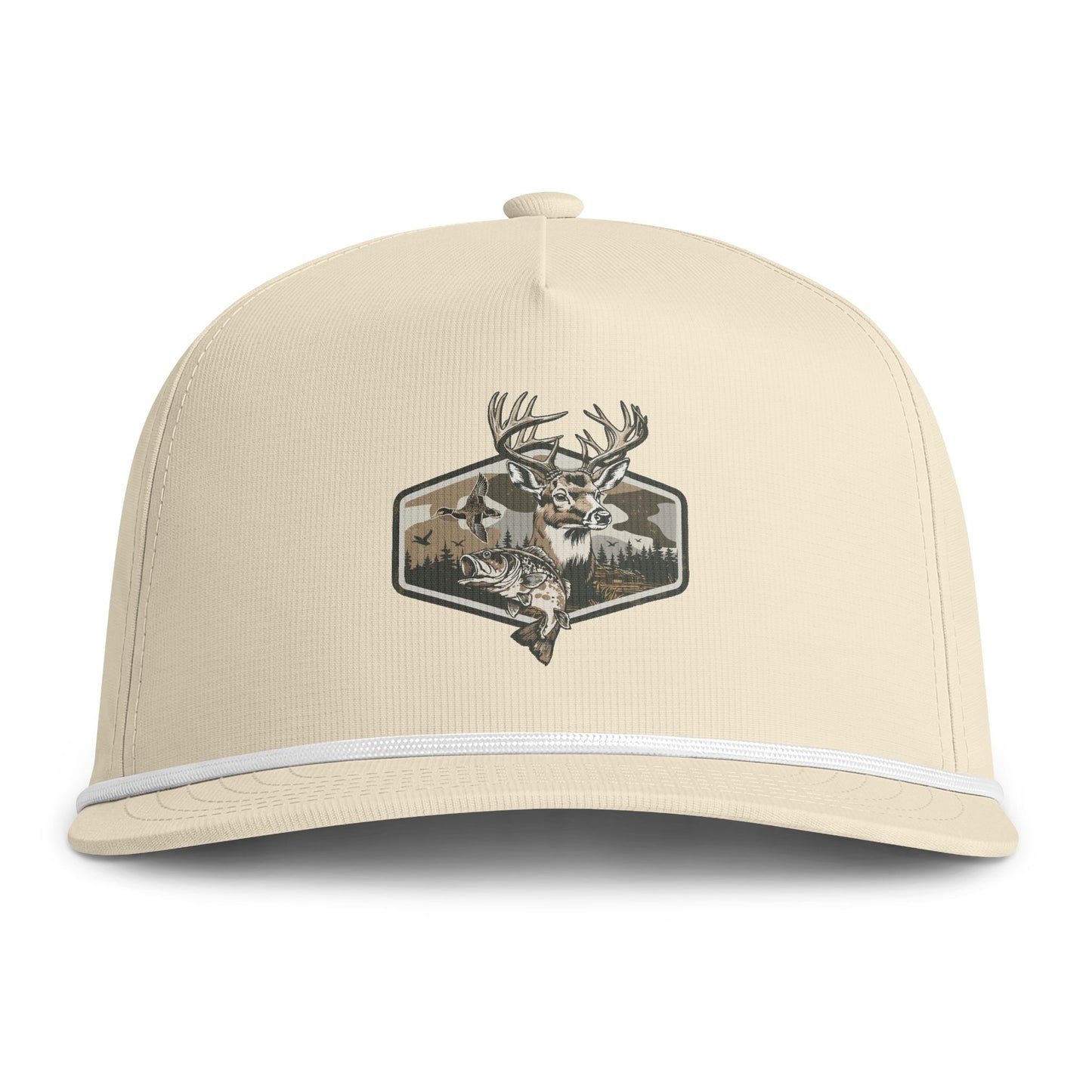 Deer Mountain Patch Rope Cap