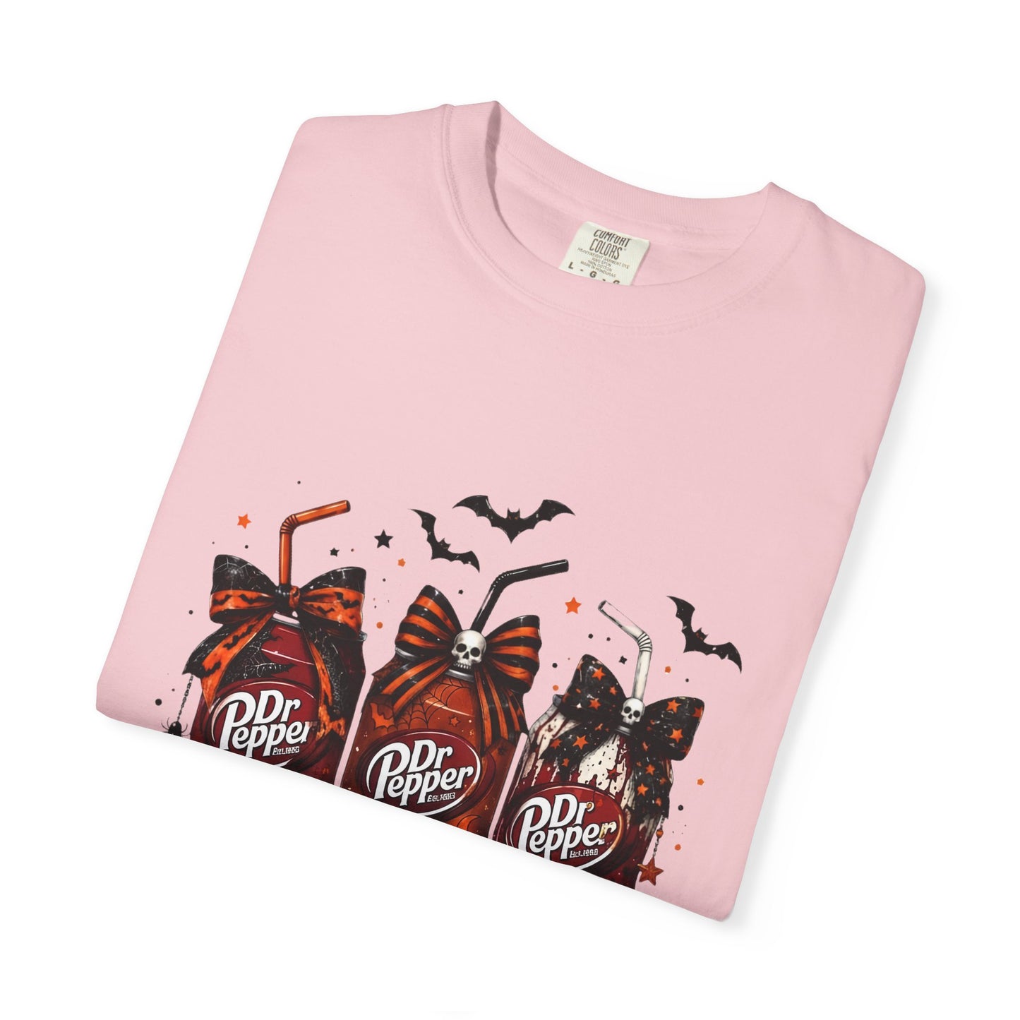 Halloween Dr Pepper Candy Bar T-Shirt — Cute Spooky Soda & Pumpkin Graphic Tee