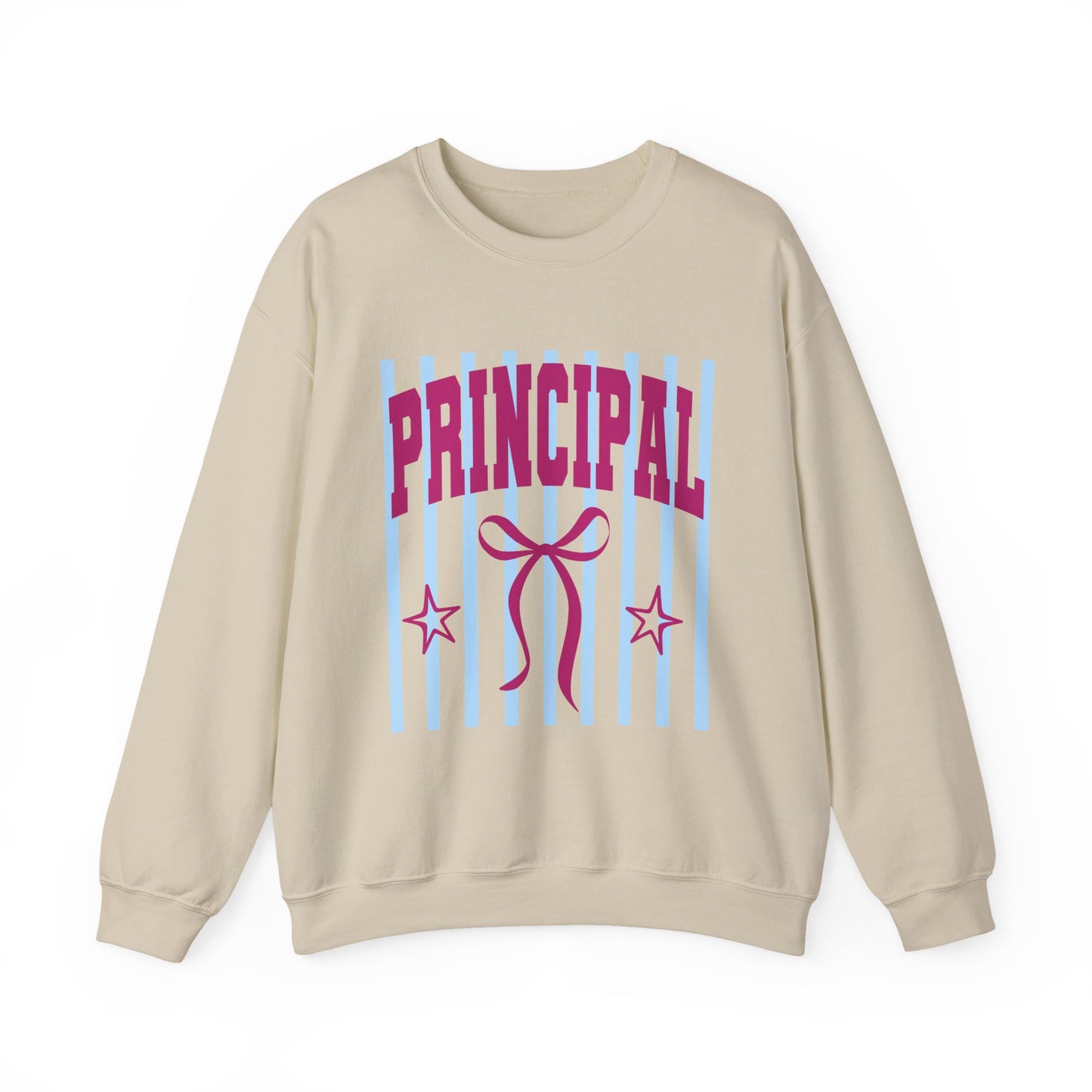 Principal Crewneck Sweatshirt — Cute School Administrator Gift