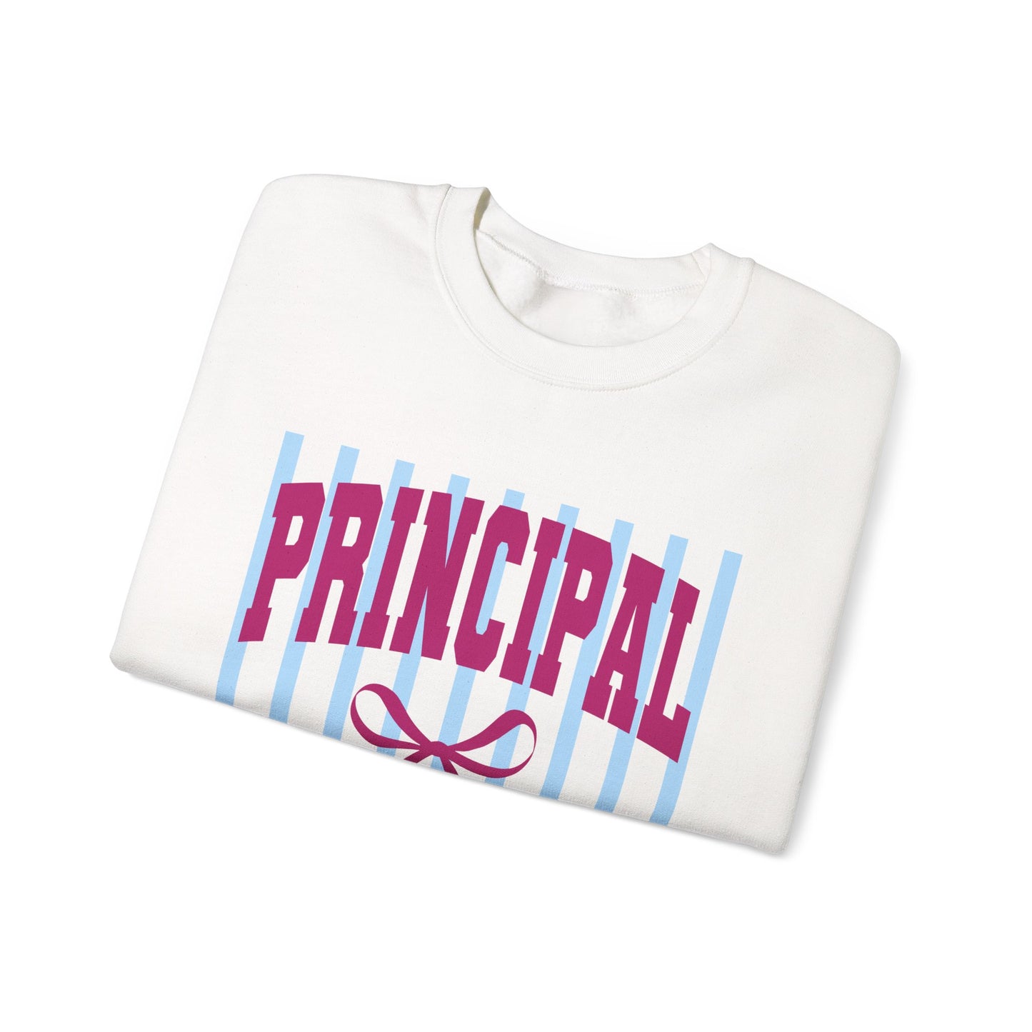 Principal Crewneck Sweatshirt — Cute School Administrator Gift