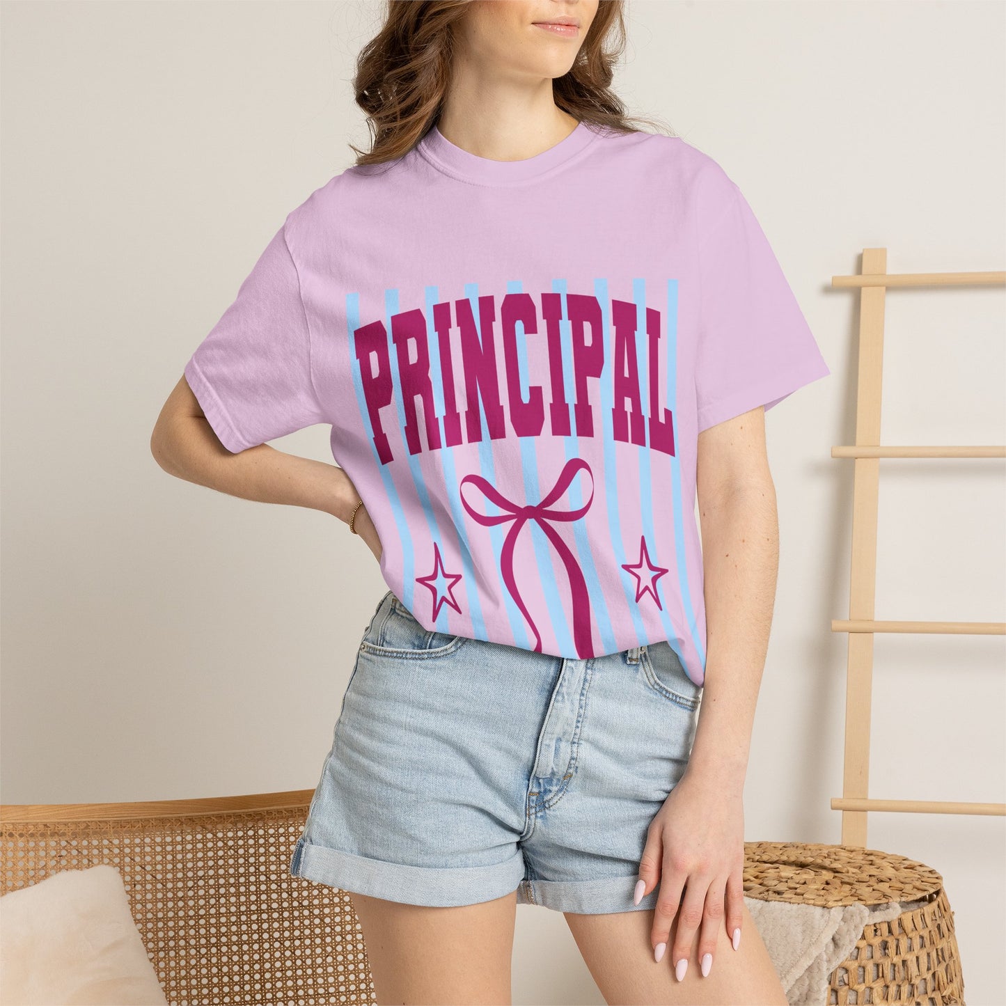 Principal Ribbon T-Shirt — School Leader Gift Tee