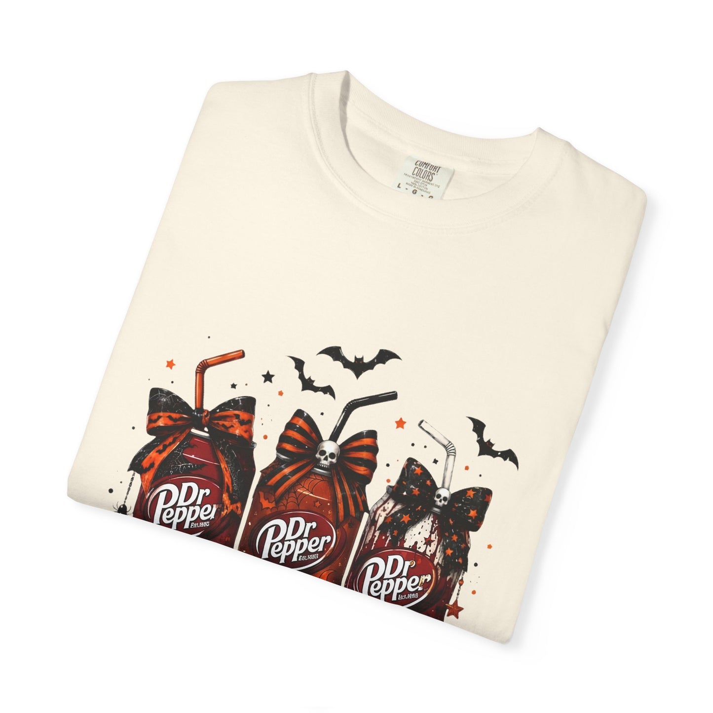 Halloween Dr Pepper Candy Bar T-Shirt — Cute Spooky Soda & Pumpkin Graphic Tee