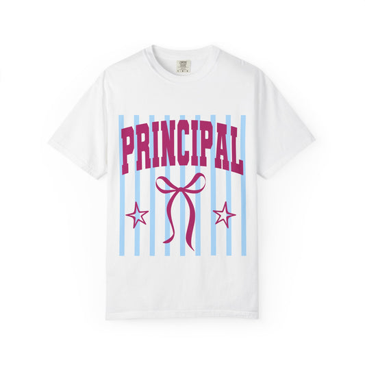 Principal Ribbon T-Shirt — School Leader Gift Tee