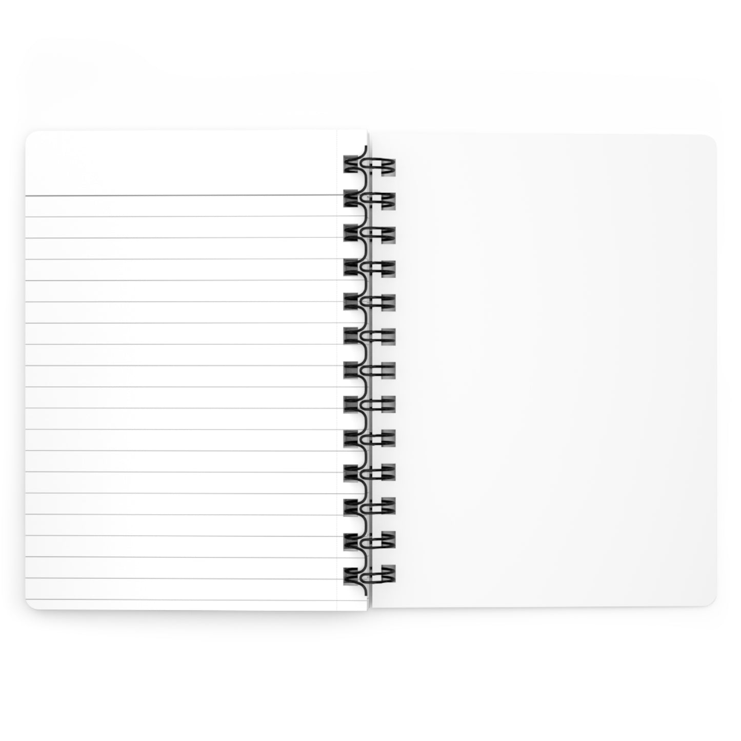 Southwestern Halloween Cactus Journal — Spiral Bound Notebook with Cute Ghosts & Desert Motif