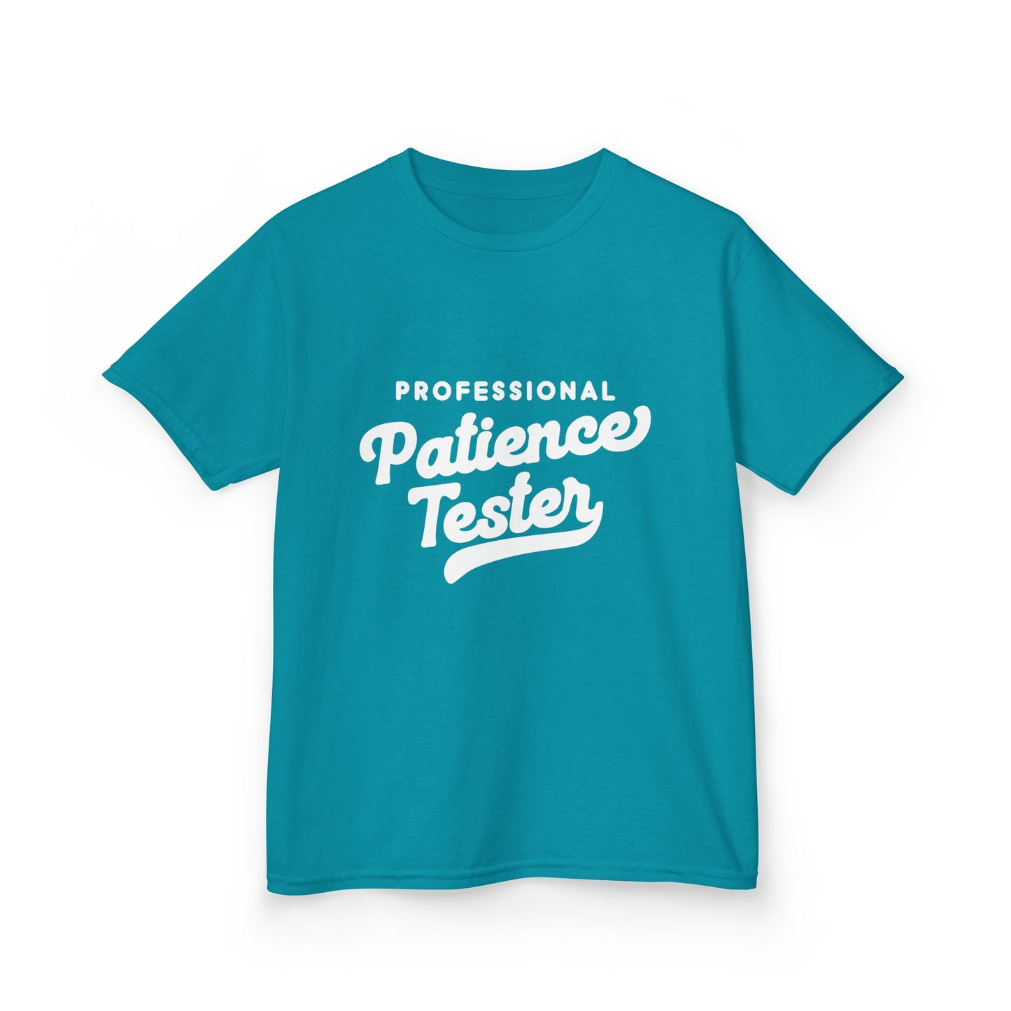 Kids T‑Shirt — "Professional Patience Tester" Funny Graphic Tee for Children