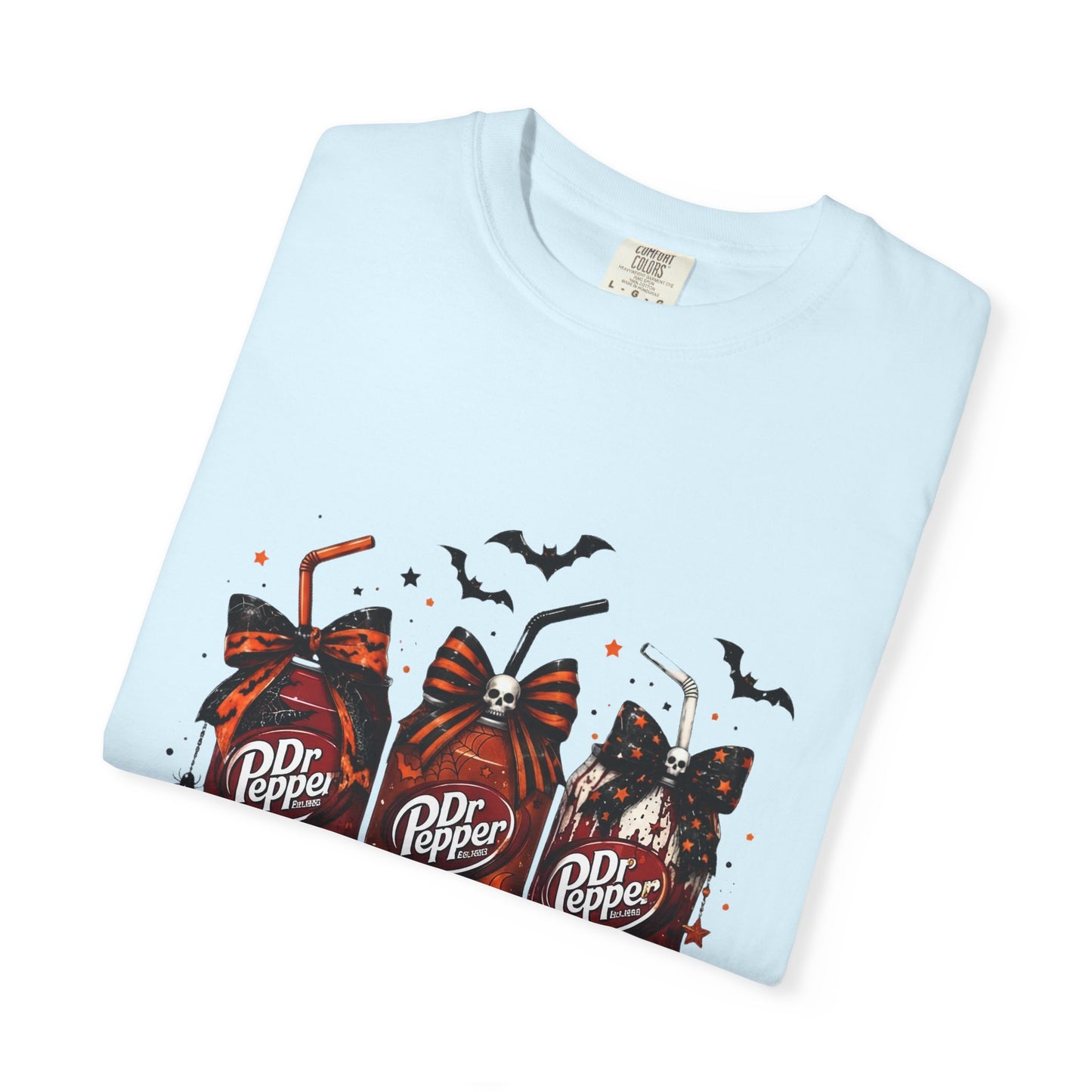 Halloween Dr Pepper Candy Bar T-Shirt — Cute Spooky Soda & Pumpkin Graphic Tee