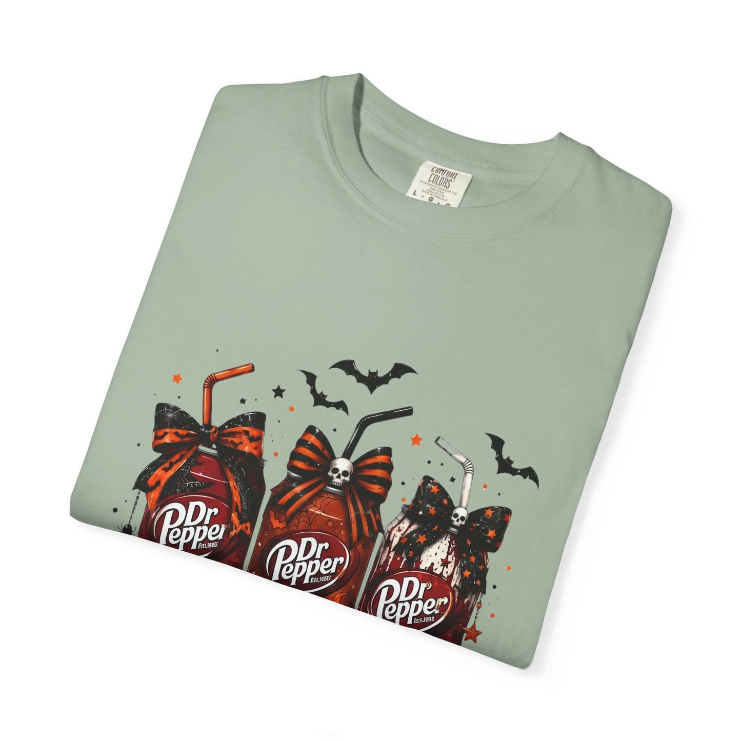 Halloween Dr Pepper Candy Bar T-Shirt — Cute Spooky Soda & Pumpkin Graphic Tee