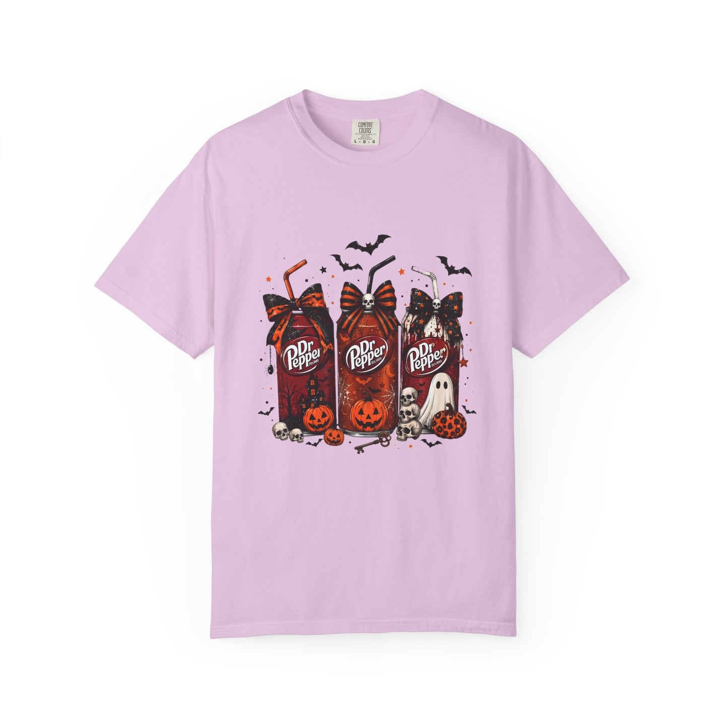 Halloween Dr Pepper Candy Bar T-Shirt — Cute Spooky Soda & Pumpkin Graphic Tee