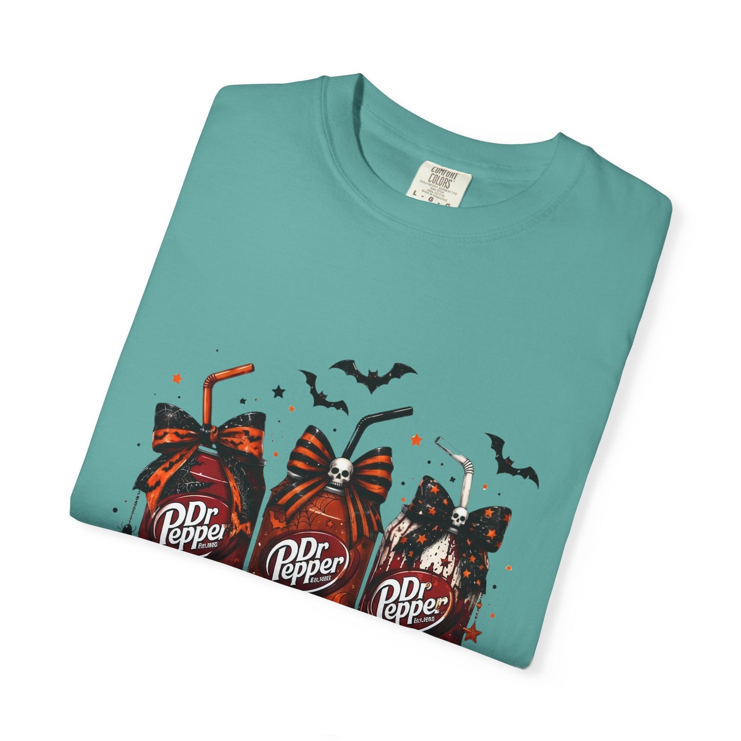 Halloween Dr Pepper Candy Bar T-Shirt — Cute Spooky Soda & Pumpkin Graphic Tee