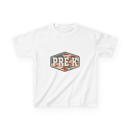 Pre-K Kids T-Shirt — Vintage Camo PRE-K Shirt for Preschoolers