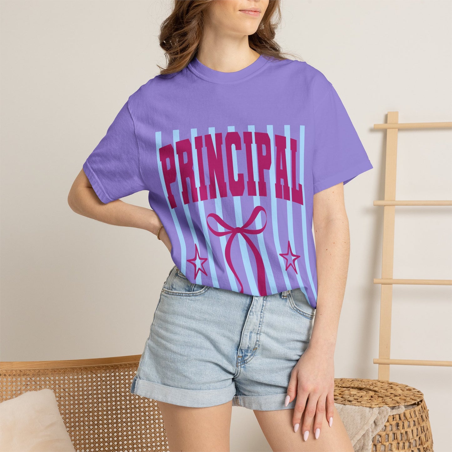 Principal Ribbon T-Shirt — School Leader Gift Tee